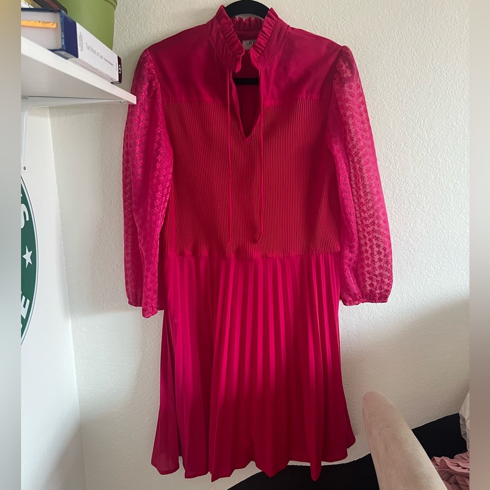 Vintage Pleated Dress